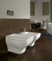 Унитаз Villeroy & Boch La Belle 562710R1 38.5 x 58.5 x 36 см подвесной, белый - Gidratop.ru изображение