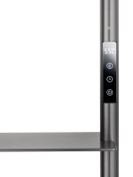 Полотенцесушитель электрический WONZON & WOGHAND DÜSSELDORF, Темный графит (WW-A203-GM) - Gidratop.ru изображение