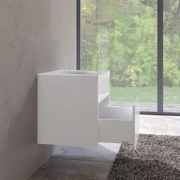 Тумба под раковину Keuco Stageline 32853300000, 65 см, 1 ящик, цвет белый - Gidratop.ru изображение