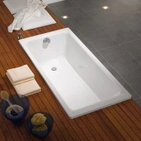 Стальная ванна Kaldewei Puro мод. 653, 180 х 80 х 42 см, anti-slip + easy-clean, 2563.3000.3001 - Gidratop.ru изображение