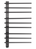 Полотенцесушитель электрический WONZON & WOGHAND NÜRNBERG, Темный графит (WW-AL349-GM) - Gidratop.ru изображение