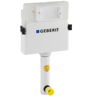 Смывной бачок скрытого монтажа Geberit UP 100 Delta 109.100.00.1 для унитазов, с отводом - Gidratop.ru изображение