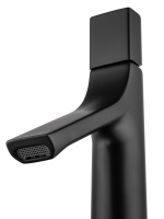 Смеситель для раковины WONZON & WOGHAND The ONE, Черный матовый (WW-H010-MB) - Gidratop.ru изображение