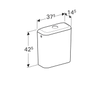 Напольный безободковый унитаз Geberit iCon 200460000/229420000 - Gidratop.ru изображение