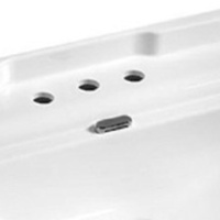 Заглушка для перелива, цвет хром - Gidratop.ru изображение