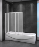 шторка на ванну CEZARES RELAX-V-5-120/140-P-Bi-L - Gidratop.ru изображение