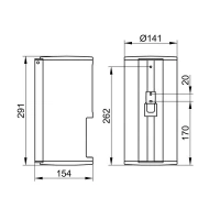 Держатель туалетной бумаги Keuco Plan 14969010000, на 2 рулона, цвет хром - Gidratop.ru изображение