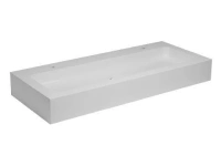 Раковина двойная Keuco Edition 300 30371 310002 125 x 52.5 см, белая - Gidratop.ru изображение