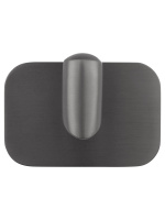 Крючок для ванной WONZON & WOGHAND GRAFFITY, Темный графит (WW-9315-BGM) - Gidratop.ru изображение