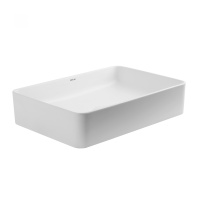 Раковина накладная ABBER Rechteck AC2207MW белая матовая - Gidratop.ru изображение