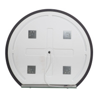 Зеркало с встроенным светильником и сенсорным выключателем с полкой SPC-RNG-1000-LED-TCH-MENS, 12W, 220-240V, 1000x30 - Gidratop.ru изображение