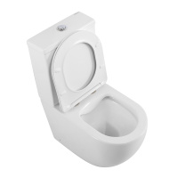 Унитаз-компакт безободковый BelBagno AMANDA BB051CPR/BB051T/BB089SC - Gidratop.ru изображение