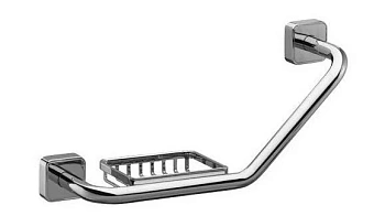 Поручень с корзинкой для мыла Keuco Smart 32.4см, исполнение слева/справа (2309010200/2309010100)