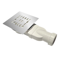 Душевой поддон из искусственного мрамора в комплекте с сифоном BelBagno UNO TRAY-MR-UNO-RH-120/90-550-35-W-R-CR - Gidratop.ru изображение