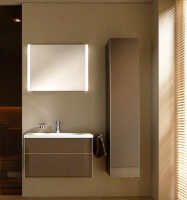 Тумба под раковину Keuco Royal Reflex 100 см подвесная, трюфель, 34070140000 - Gidratop.ru изображение