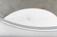 Зеркало с встроенным светильником и сенсорным выключателем SPC-RNG-1000-LED-TCH, 12W, 220-240V, 1000x30 - Gidratop.ru изображение