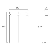 Полотенцесушитель электрический ABBER Charme AH4002NG никель - Gidratop.ru изображение
