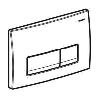 Клавиша смыва Geberit Delta 50 115.119.14.1, механическая, черный матовый - Gidratop.ru изображение