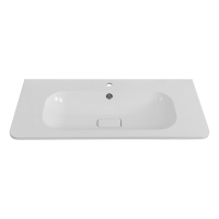 раковина из искусственного мрамора, 1000x480x132, CZR-1000/480-LV-MR-NV - Gidratop.ru изображение