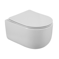 Унитаз подвесной безободковый BelBagno SOFT-TOR BB084CH-TOR/BB051SC - Gidratop.ru изображение