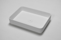 Раковина накладная ABBER Stein AS2629 белая матовая - Gidratop.ru изображение