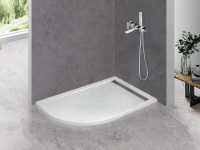 Поддон из искусственного мрамора CEZARES TRAY-AS-RH-120/90-55-30-W-R - Gidratop.ru изображение