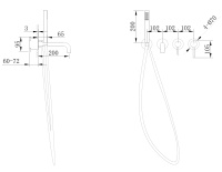 Смеситель ABBER Wasser Kreis AF8130 для ванны скрытого монтажа, хром - Gidratop.ru изображение
