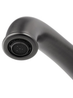 Смеситель для раковины встраиваемый WONZON & WOGHAND STEAM, Темный графит (WW-88869008-BGM) - Gidratop.ru изображение