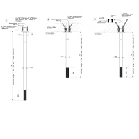 GESSI INCISO излив потолочный, комбинируемый с удаленным управлением (не входит в комплект), цвет: золото - Gidratop.ru изображение