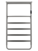 Полотенцесушитель электрический WONZON & WOGHAND DÜSSELDORF, Брашированный никель (WW-A208-BR) - Gidratop.ru изображение