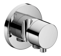 Запорный вентиль Keuco IXMO встраиваемый, с переключателем на 2 потребителя, выводом для шланга и держателем лейки DN 15, 59557011201 - Gidratop.ru изображение