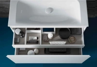 Тумба под раковину Keuco Plan 32962 300000 80 x 49 x 60.5 см подвесная, белый глянцевый - Gidratop.ru изображение