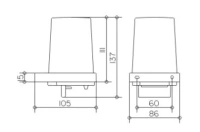Дозатор мыла Keuco Edition 11 11152 019000, хром - Gidratop.ru изображение