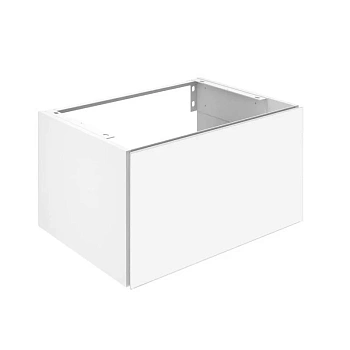 Тумба под раковину Keuco Plan 32951300000, 65 см, подвесная, 1 ящик, цвет белый глянцевый