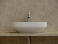 Умывальник чаша накладная прямоугольная Element 500x380x150мм - Gidratop.ru изображение