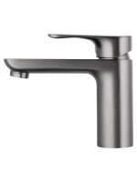 Смеситель для раковины WONZON & WOGHAND Line, Темный графит (WW-A40732-BGG) - Gidratop.ru изображение