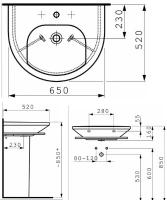 Раковина Laufen Living 1043.4.000.104.1 - Gidratop.ru изображение