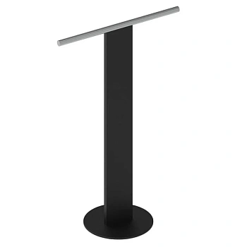 Полотенцедержатель Keuco 04987370101, напольный, цвет черный/хром