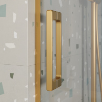 Душевая шторка на ванну CEZARES TANDEM-SOFT-VF-2-180/145-C-BORO-IV - Gidratop.ru изображение