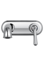 Смеситель для раковины встраиваемый WONZON & WOGHAND STEAM, Хром (WW-88869008-CR) - Gidratop.ru изображение