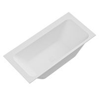 Ванна из искусственного камня Solid Surface CEZARES CZR-SLIDER-170-80-57-SSB - Gidratop.ru изображение