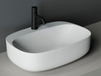 Умывальник чаша накладная овальная Element 595x420x155мм - Gidratop.ru изображение