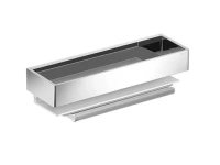 Корзинка для душа Keuco Edition 11 11159 010000 алюминий, со стеклоочистителем, серебристый - Gidratop.ru изображение