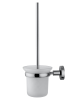 Туалетный ершик в комплекте WONZON & WOGHAND EASY, Хром (WW-8129) - Gidratop.ru изображение