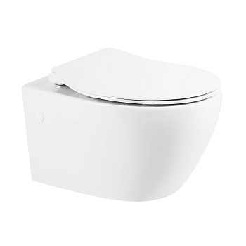 Унитаз подвесной безободковый BelBagno PROSPERO BB507B/BB2020SC