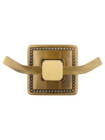 Двойной крючок для ванной WONZON & WOGHAND ROMA, Бронза (WW-7225) - Gidratop.ru изображение