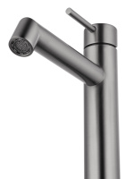 Смеситель для раковины высокий WONZON & WOGHAND, Темный графит (WW-H1064-BGG) - Gidratop.ru изображение