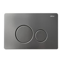 Комплект подвесной унитаз ABBER Bequem AC1100T белый с инсталляцией AC0105 и кнопкой AC0121NG никель - Gidratop.ru изображение