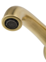 Смеситель для раковины встраиваемый WONZON & WOGHAND STEAM, Брашированное золото (WW-88869008- BG) - Gidratop.ru изображение