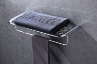 Полка для полотенец ABBER Nord AA1554 хром - Gidratop.ru изображение